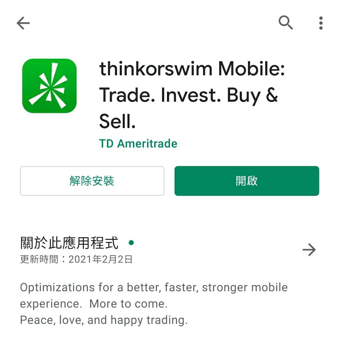 thinkroswim app